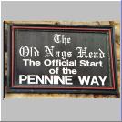 Pennine Way Start Sign